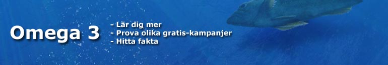 omega 3 gratis kampanj med fakta